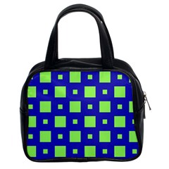 Squares Grid Seamless Classic Handbag (two Sides) by Vaneshart