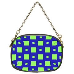 Squares Grid Seamless Chain Purse (Two Sides)