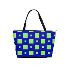 Squares Grid Seamless Classic Shoulder Handbag