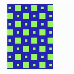 Squares Grid Seamless Large Garden Flag (two Sides)