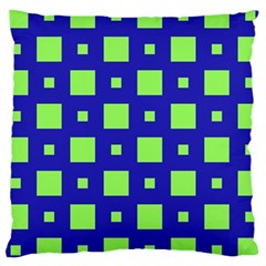 Squares Grid Seamless Large Cushion Case (One Side)