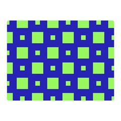 Squares Grid Seamless Double Sided Flano Blanket (Mini) 