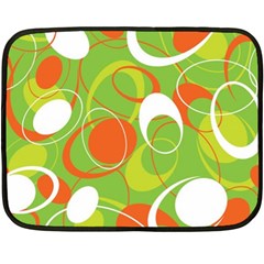 Abstract Seamless Pattern Background Fleece Blanket (mini) by Vaneshart