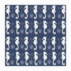 Seahorse Shell Pattern Medium Glasses Cloth by Vaneshart