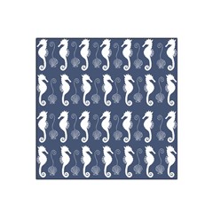 Seahorse Shell Pattern Satin Bandana Scarf by Vaneshart