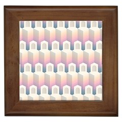 Seamless Pattern Background Entrance Framed Tile by Vaneshart