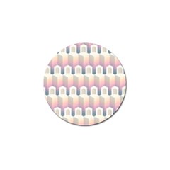 Seamless Pattern Background Entrance Golf Ball Marker by Vaneshart