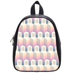 Seamless Pattern Background Entrance School Bag (small) by Vaneshart