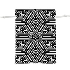 Grid Pattern Backdrop  Lightweight Drawstring Pouch (xl) by Vaneshart