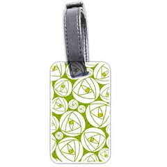 Rose Abstract Rose Garden Luggage Tag (two Sides) by Vaneshart