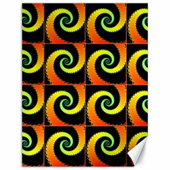 Spiral Seamless Pattern Canvas 12  x 16 