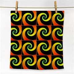 Spiral Seamless Pattern Face Towel