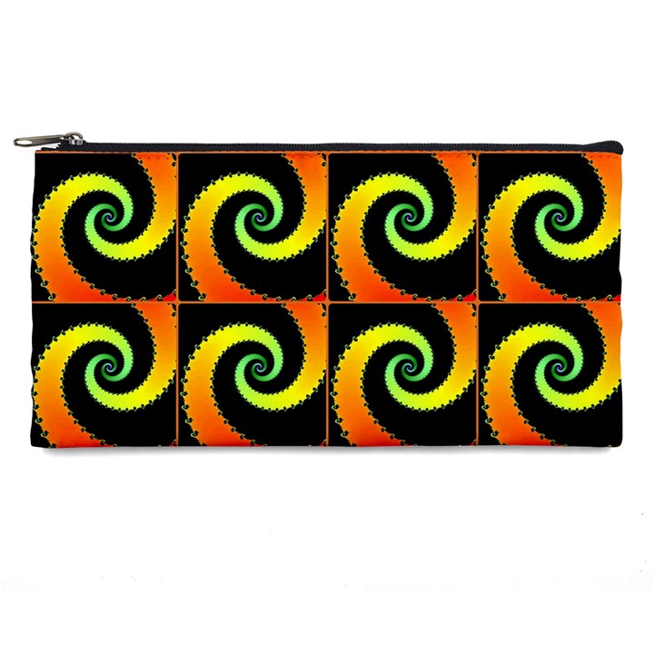 Spiral Seamless Pattern Pencil Cases