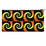 Spiral Seamless Pattern Pencil Cases Back