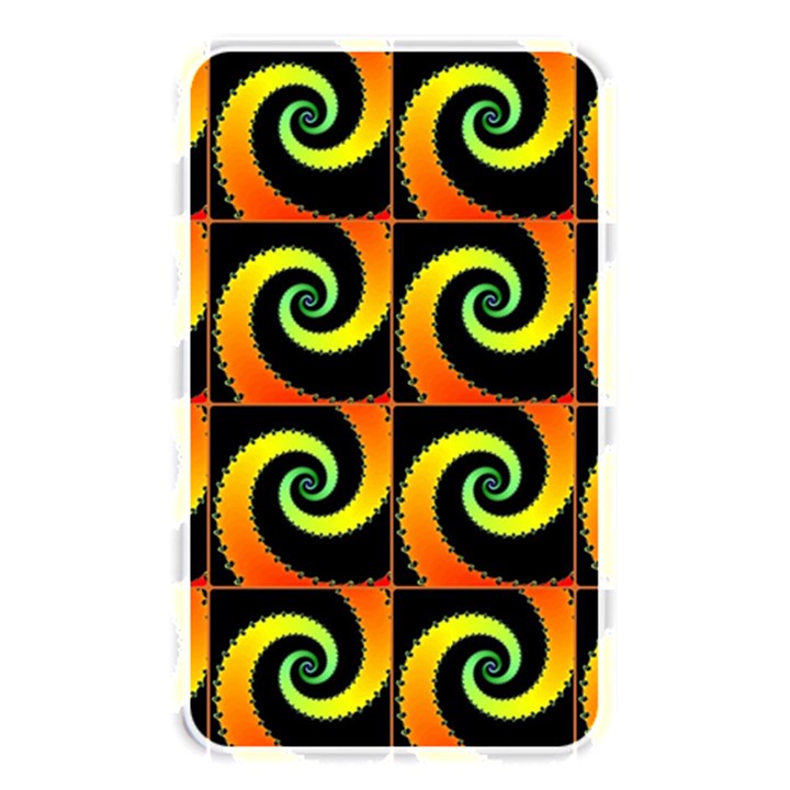 Spiral Seamless Pattern Memory Card Reader (Rectangular)