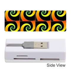 Spiral Seamless Pattern Memory Card Reader (Stick)