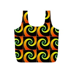 Spiral Seamless Pattern Full Print Recycle Bag (S)