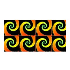 Spiral Seamless Pattern Satin Wrap