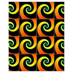 Spiral Seamless Pattern Drawstring Bag (Small)