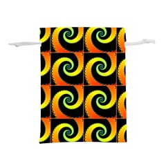 Spiral Seamless Pattern Lightweight Drawstring Pouch (S)