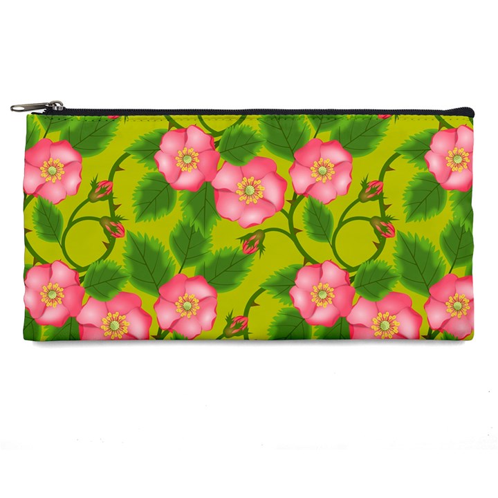 Roses Flowers Pattern Pencil Cases