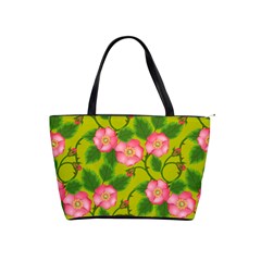 Roses Flowers Pattern Classic Shoulder Handbag by Vaneshart