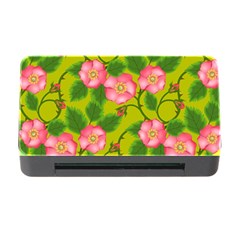 Roses Flowers Pattern Memory Card Reader With Cf by Vaneshart