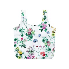 Leaves Green Aop Full Print Recycle Bag (s) by Vaneshart