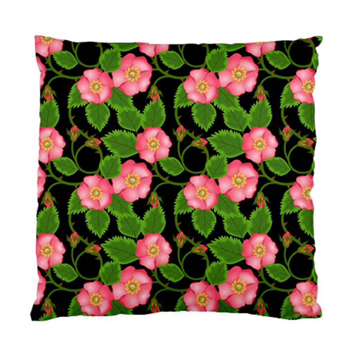 Roses Flowers Bud Standard Cushion Case (Two Sides)