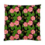 Roses Flowers Bud Standard Cushion Case (Two Sides) Back