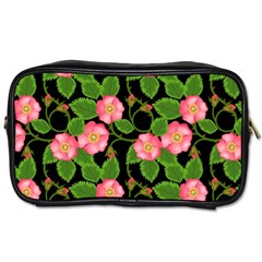 Roses Flowers Bud Toiletries Bag (two Sides) by Vaneshart