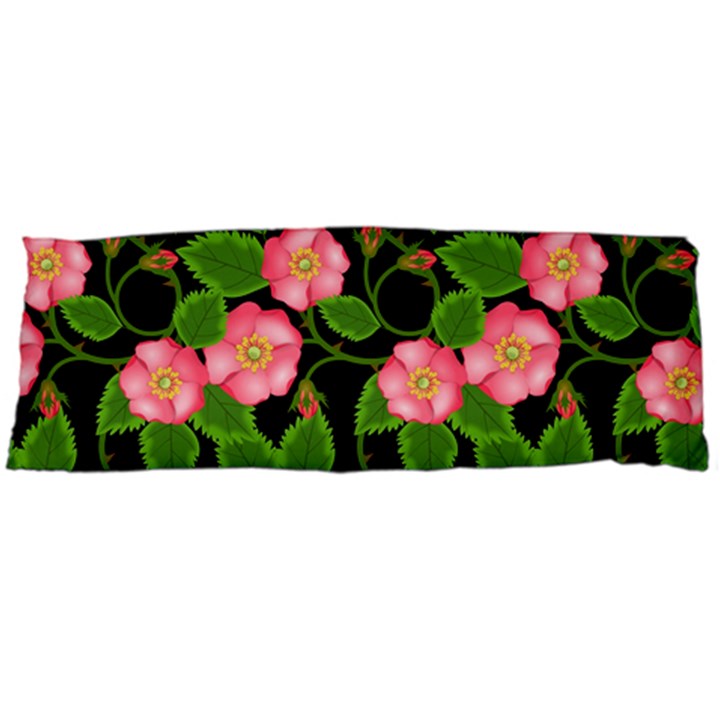 Roses Flowers Bud Body Pillow Case (Dakimakura)