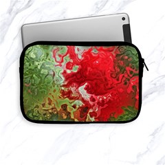 Abstract Stain Red Apple Ipad Mini Zipper Cases by Vaneshart