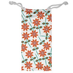 Vector Flower Floral Jewelry Bag