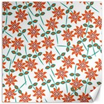 Vector Flower Floral Canvas 12  x 12  11.4 x11.56  Canvas - 1