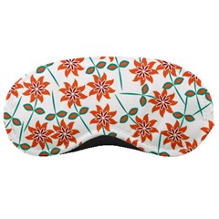 Vector Flower Floral Sleeping Mask