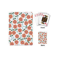 Vector Flower Floral Playing Cards Single Design (Mini)