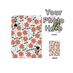 Vector Flower Floral Playing Cards 54 Designs (Mini)