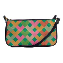 Abstract Seamless Pattern Shoulder Clutch Bag by Vaneshart