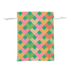 Abstract Seamless Pattern Lightweight Drawstring Pouch (l)