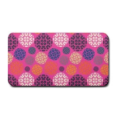 Abstract Seamless Pattern Graphic Pink Medium Bar Mats by Vaneshart