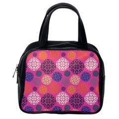 Abstract Seamless Pattern Graphic Pink Classic Handbag (one Side) by Vaneshart