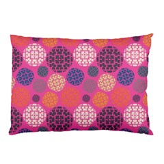 Abstract Seamless Pattern Graphic Pink Pillow Case by Vaneshart