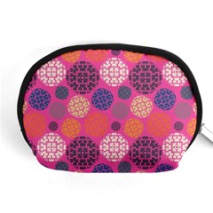 Abstract Seamless Pattern Graphic Pink Accessory Pouch (medium) by Vaneshart