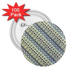 Abstract Seamless Pattern Graphic 2 25  Buttons (100 Pack)  by Vaneshart