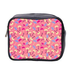 Umbrella Pattern Mini Toiletries Bag (two Sides) by Vaneshart