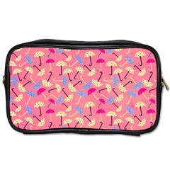 Umbrella Pattern Toiletries Bag (one Side) by Vaneshart