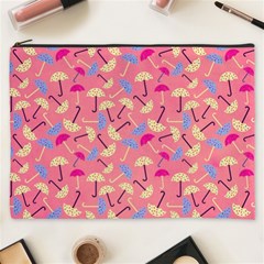 Umbrella Pattern Cosmetic Bag (xxxl) by Vaneshart