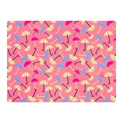 Umbrella Pattern Double Sided Flano Blanket (mini)  by Vaneshart