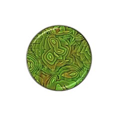 Background Abstract Green Hat Clip Ball Marker (10 Pack) by Vaneshart